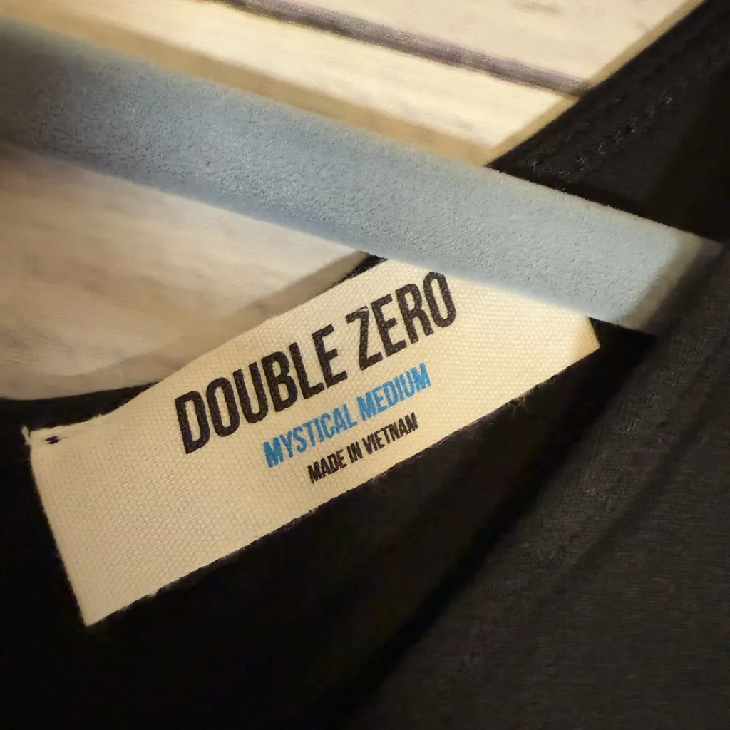 Double Zero Black Tunic Top - Image 3