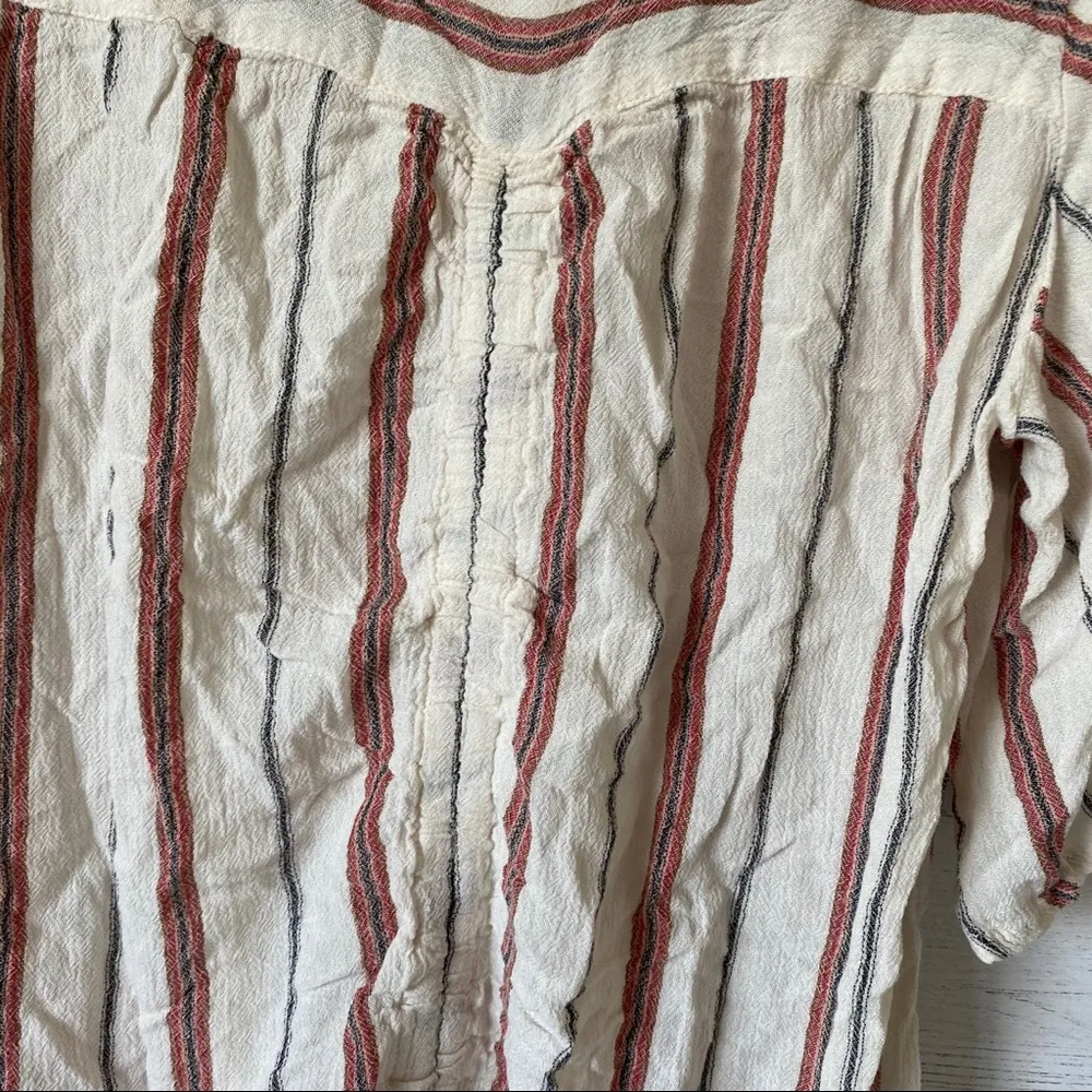 Willow + Root  Striped Blouse Sz Small - Image 8