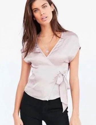 Urban Outfitters Surplice Blouse Purple Size XS - Image 3