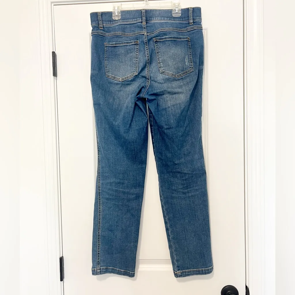 Spanx SPANXshape™ EveryWear Straight Leg Jeans Vintage Indigo - Image 7