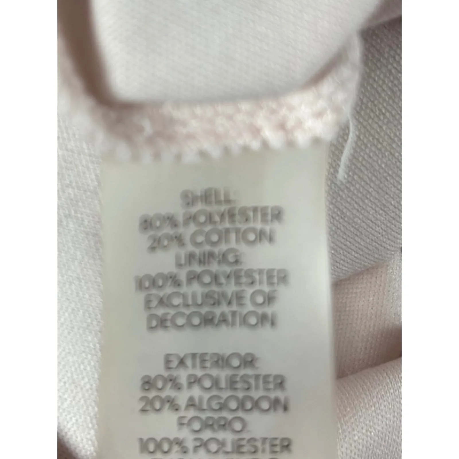 Karl Lagerfeld Paris Pink Tweed Pocket Dress 14 Jewel Buttons Sleeveless - Image 9