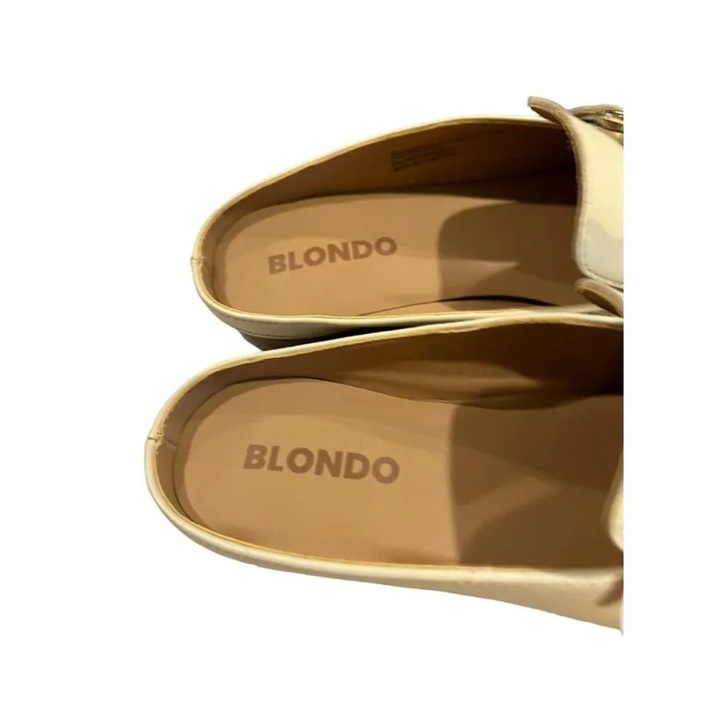 Blondo USA Bryce Mule Slip On Bone Leather Ivory Size 7 M Women’s NEW $119 MSRP - Image 3