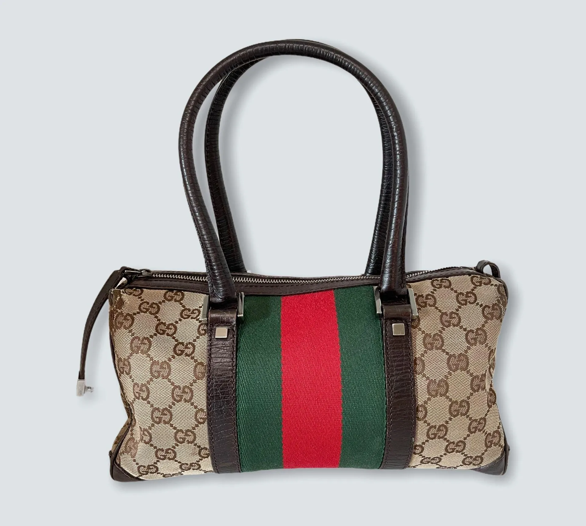 Gucci Authentic  GG Sherry line Boston bag - Image 2