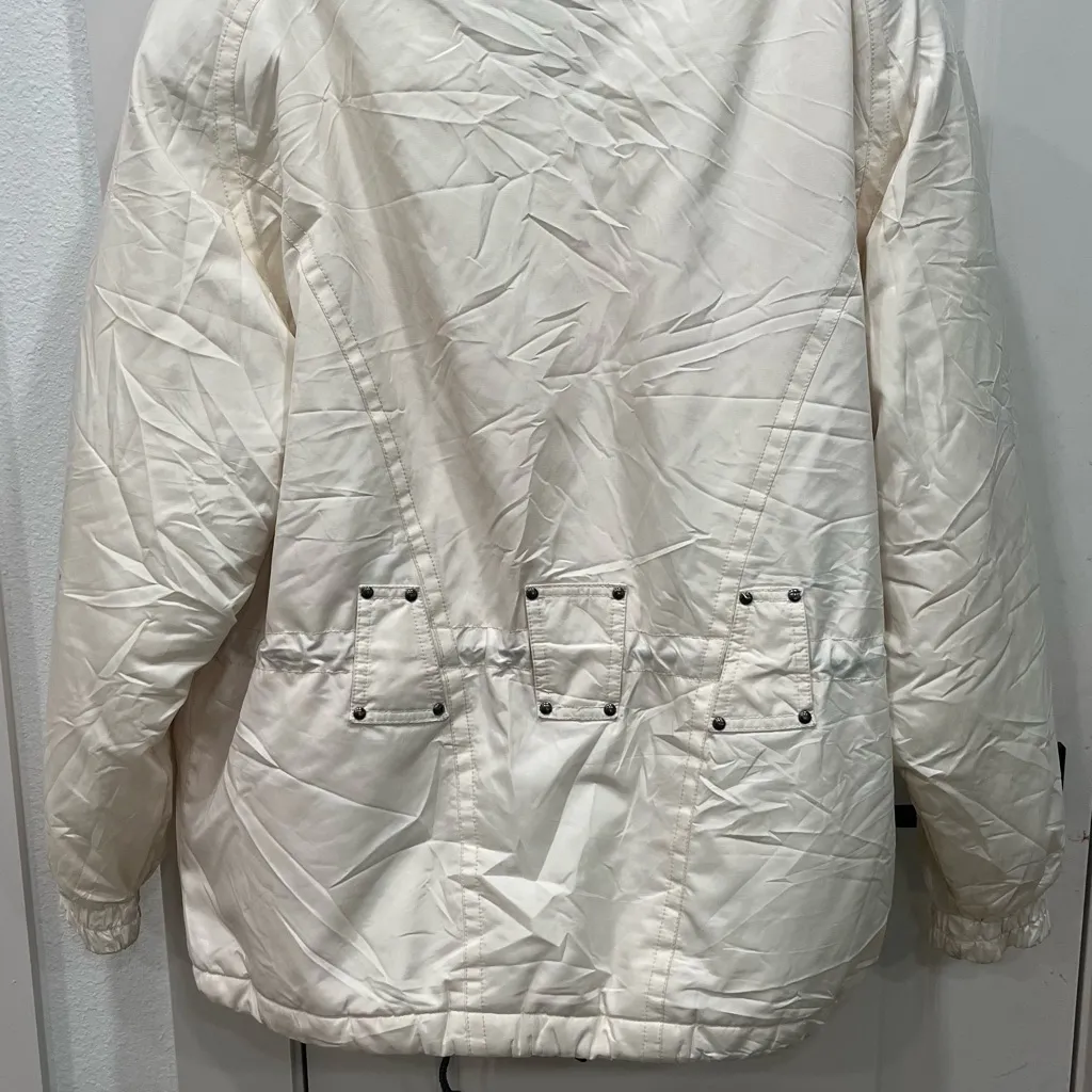 Women's Cream Jacket Killy ski jacket‎ size 8 - Image 7
