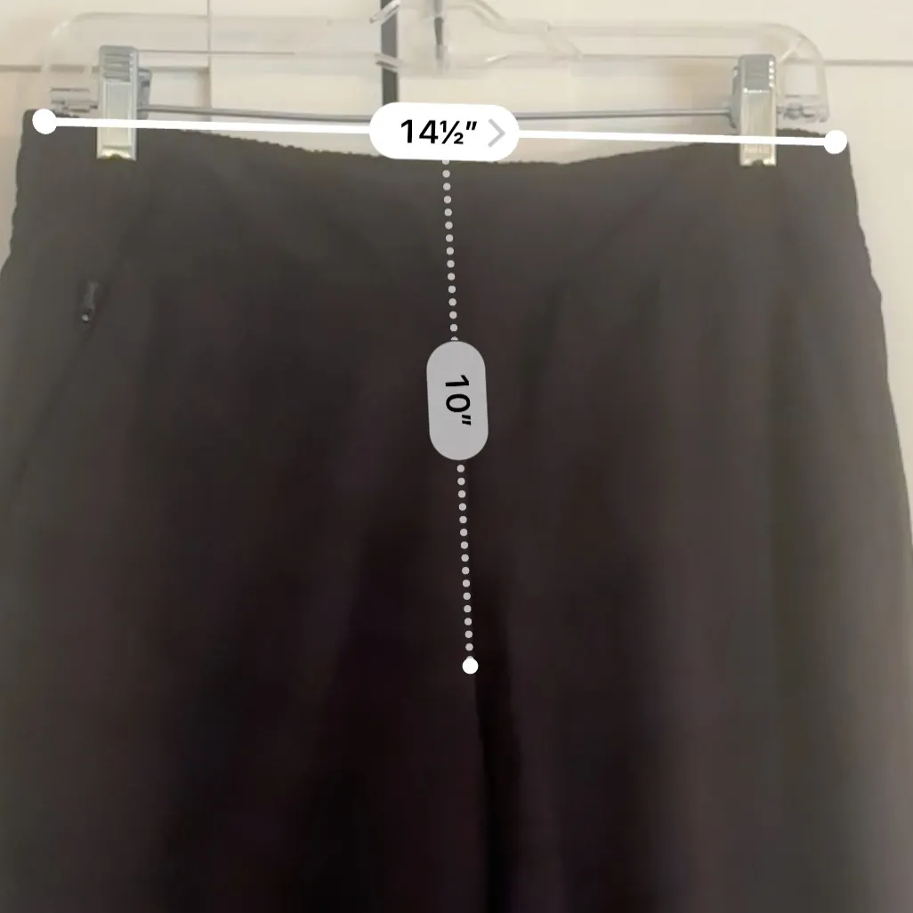 ATHLETA Brooklyn Textured lined Jogger in black Camo size 10 - Image 7