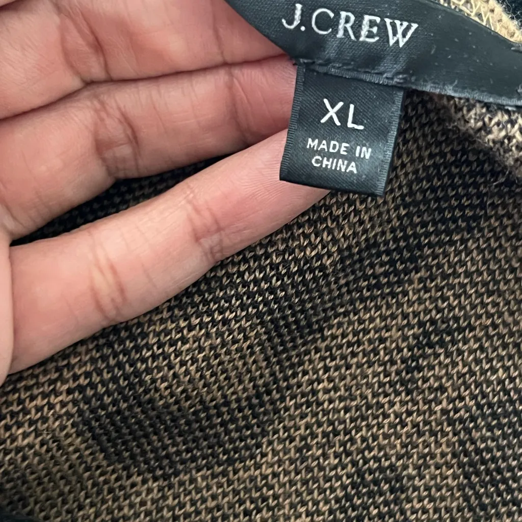 JCrew Sophie Open Front Sweater Blazer - Image 7