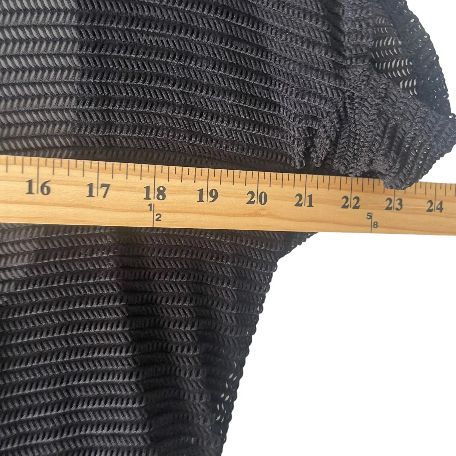 Jordan Taylor Women's Size Large Black Mesh Swimming Suit Cover Up - Image 8