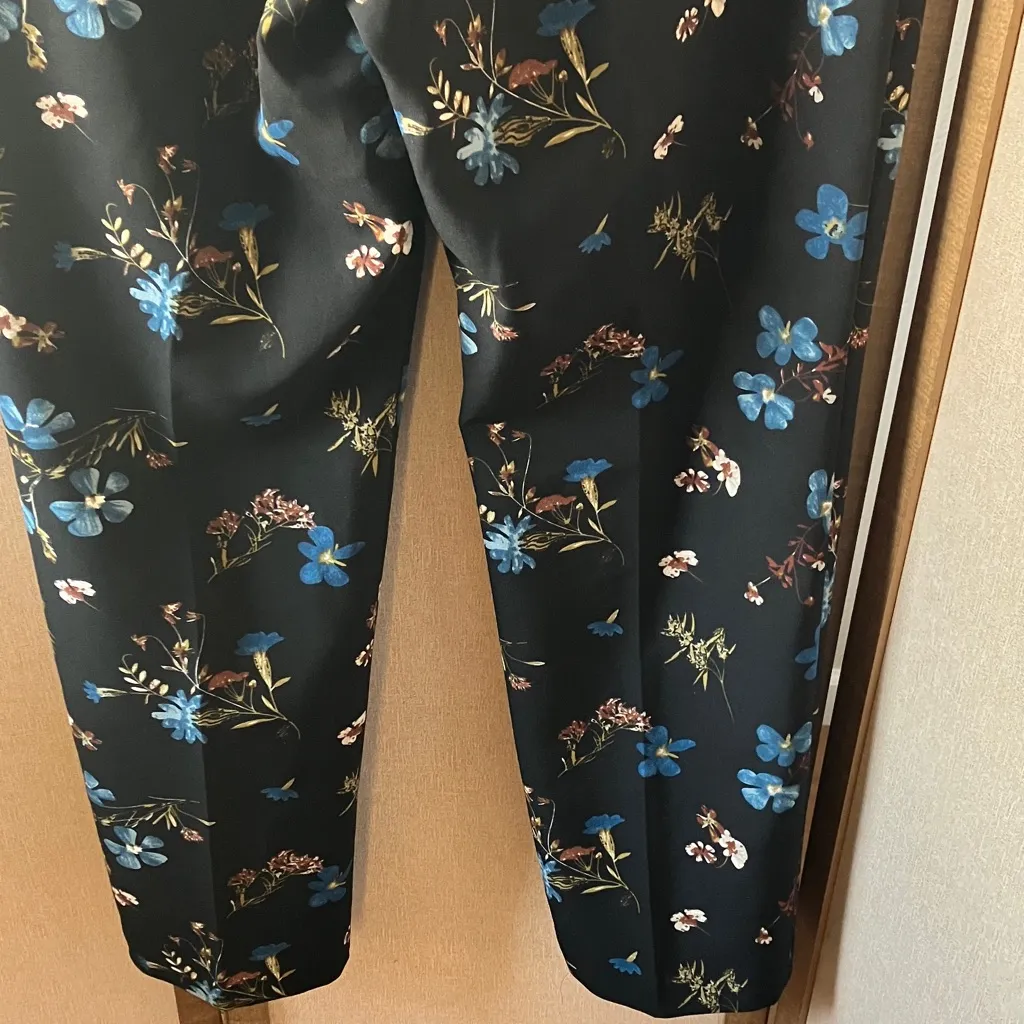 Allison Daley Multicolor Floral slacks 12 - Image 12