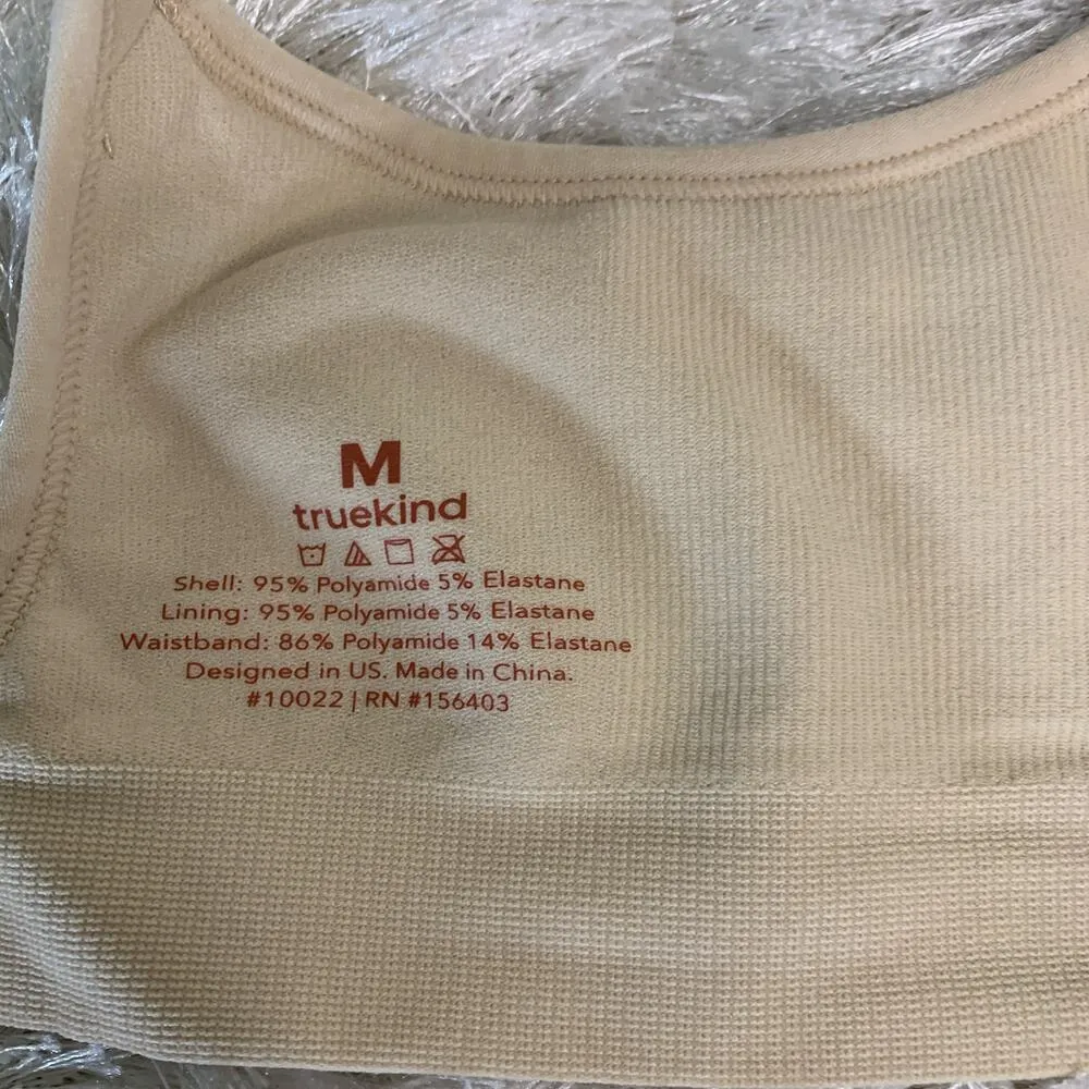 Truekind Daily Comfort Wireless Shaper Bra Medium Beige - Image 7