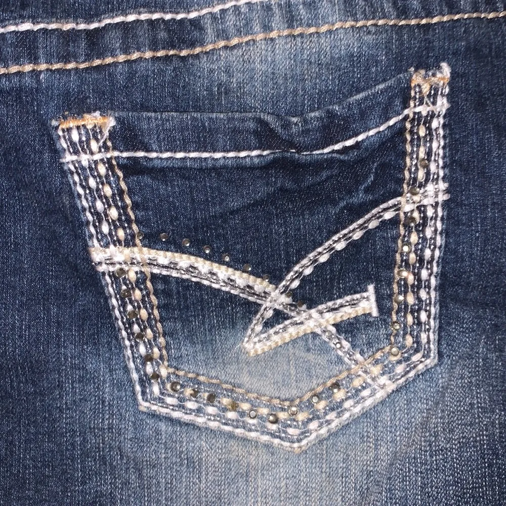 Amethyst Jeans Amethyst mini micro distressed jean skirt - Image 7