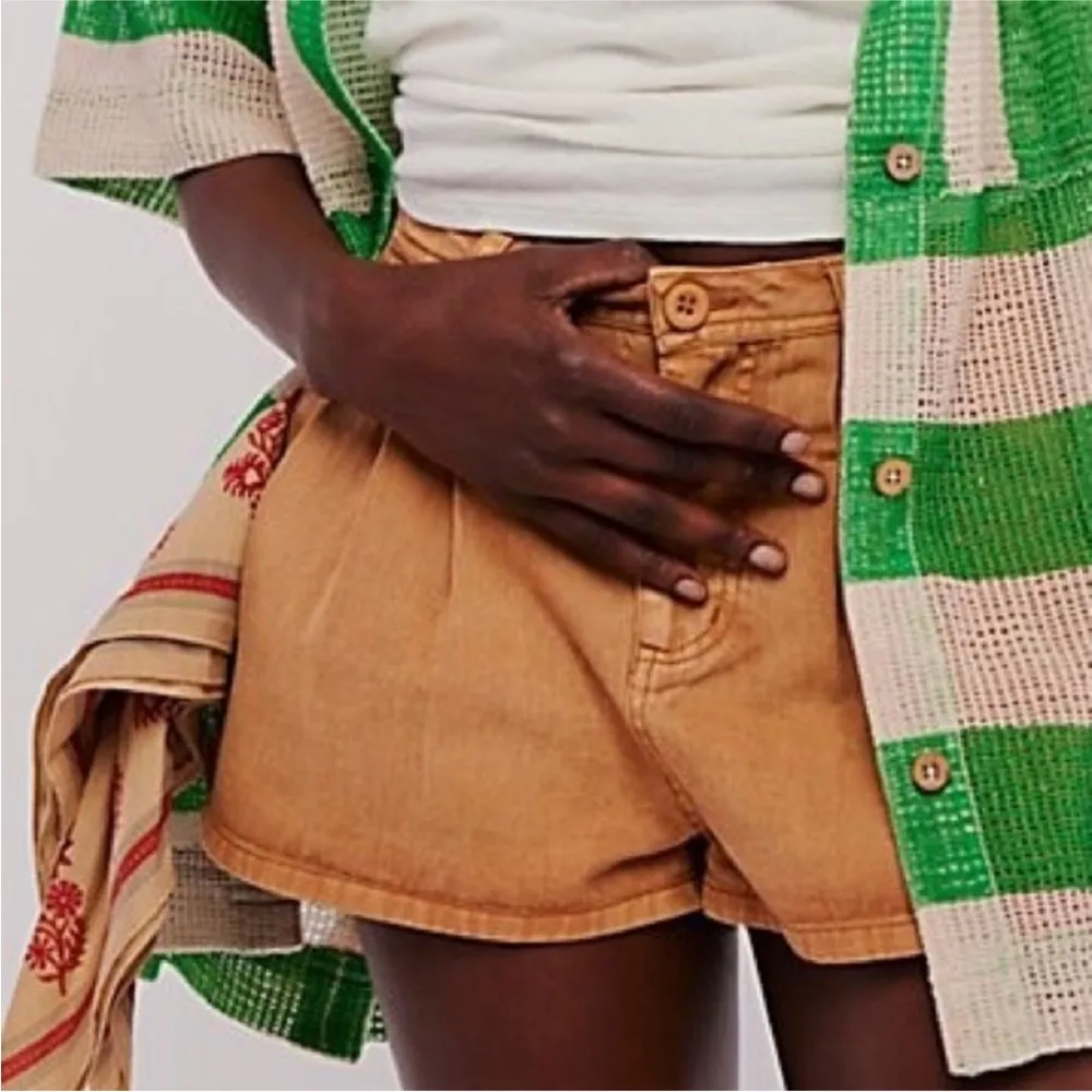 Free People Nora Mini Trouser Shorts Size 2 - Image 3