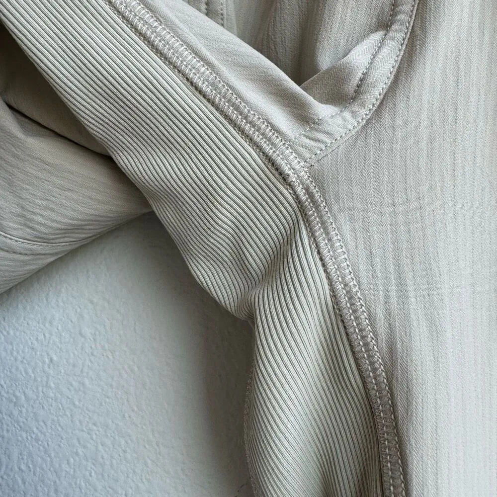 Lululemon Dance Studio Mid Rise Mojave Tan LINED Adjustable Size 4 Small Swift - Image 3