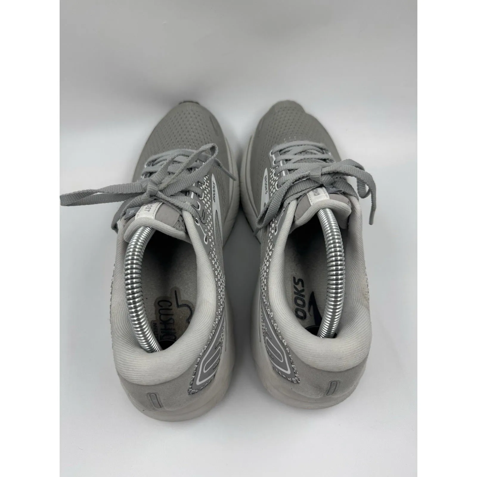 Brooks Ghost 14 Womens Gray Running /Walking Athletic Shoes Sneakers Sz 9 M (B) - Image 8