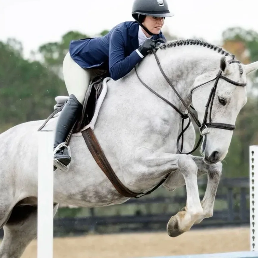 Kerrits Equestrian Competitor Coat Navy Horse Riding Jacket Stretch Small - Image 13