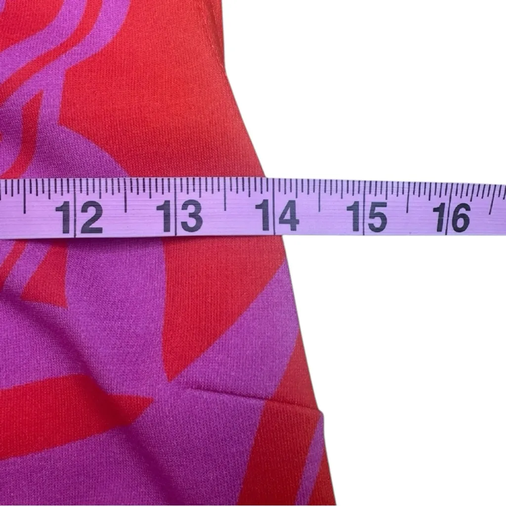 Alden Adair Red Floral Maxi Dress Size S Orange - Image 5