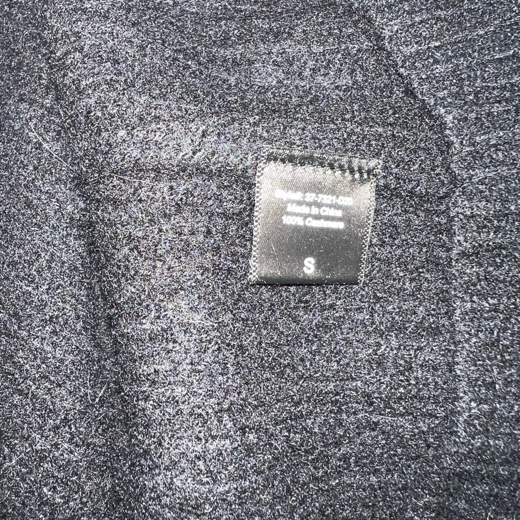 Jenni Kayne Cashmere Cocoon Cardigan Black Small Oversized Slouchy Luxe Sweater - Image 11