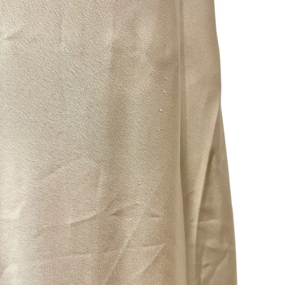 Show Me Your Mumu Tuscany Maxi Slip Dress in Champagne Luxe Satin size XS - Image 8