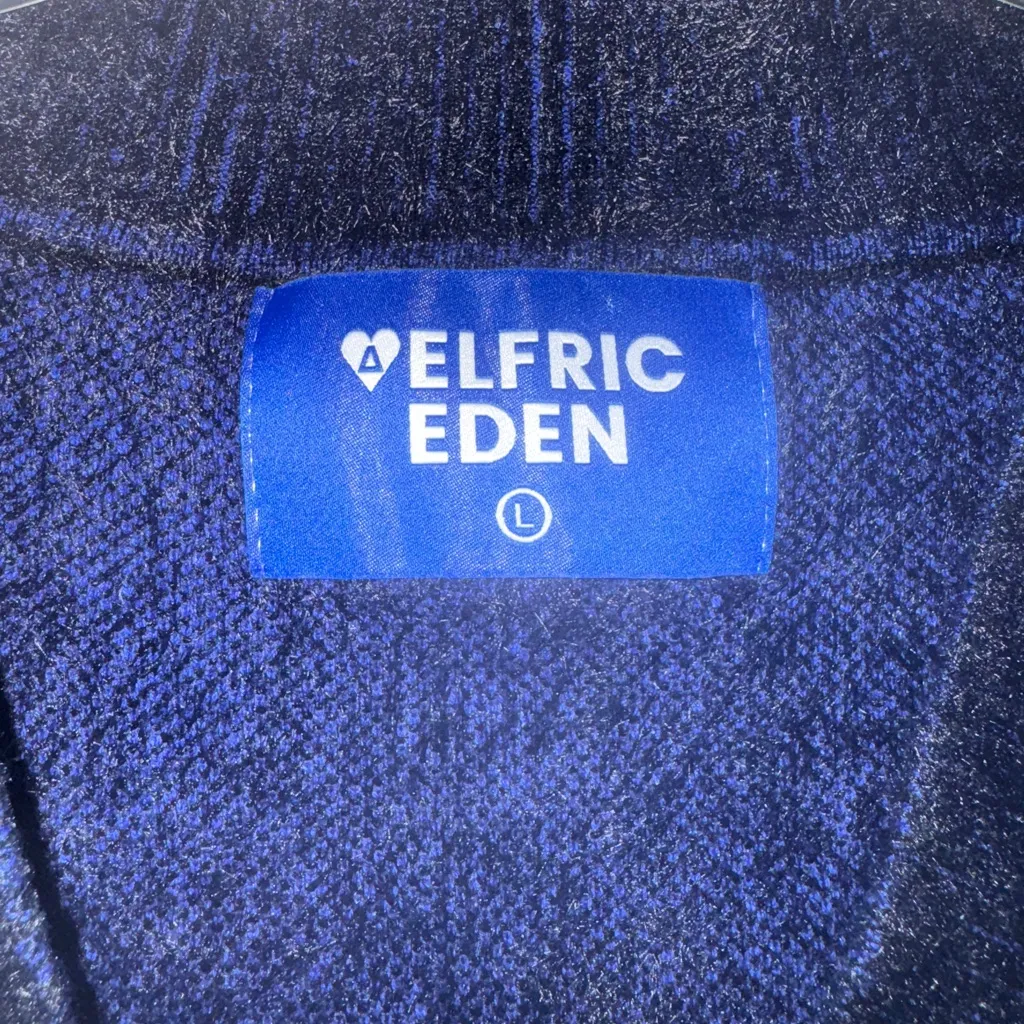 Aelfric Eden Blue/Black Sweater Vest - Image 3