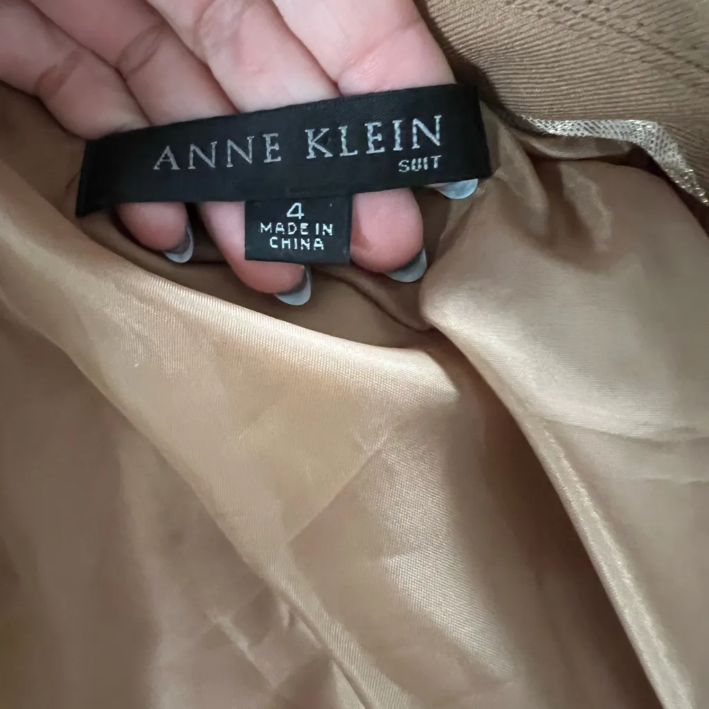Anne Klein Tan Blazer - Image 13