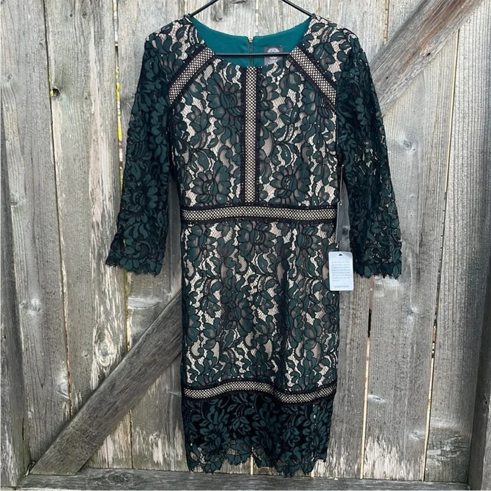 NWT Vince Camuto Floral Lace Dress - Image 4