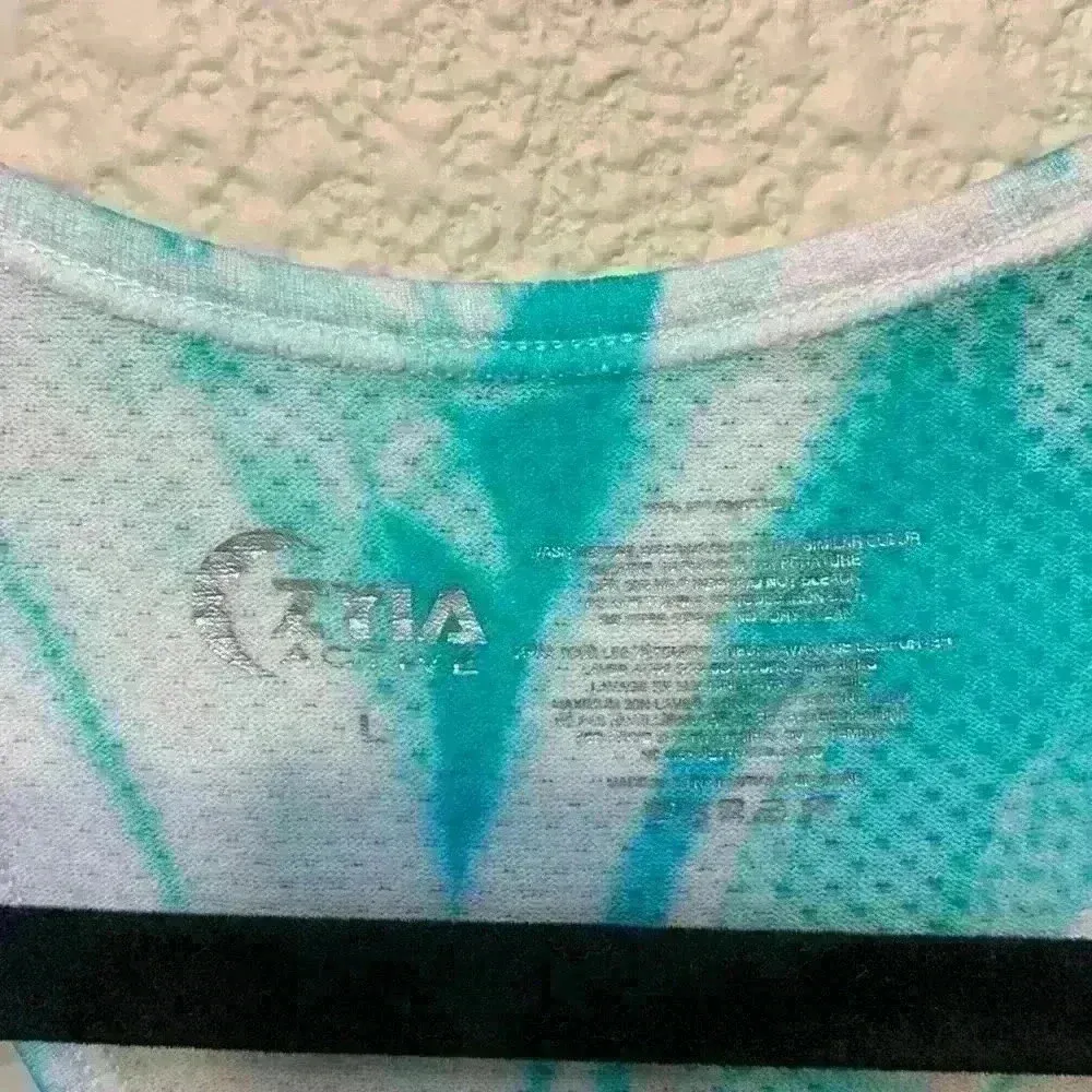 Zyia tie dye Tank sz L workout fitness athleisure active wear comfy run lifting - Image 2