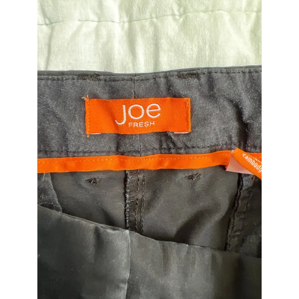 Joe Fresh Casual Black Pants Size 14 - Image 3
