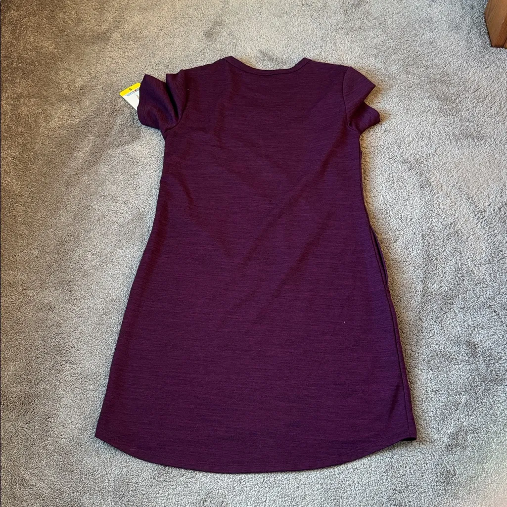 32 Degrees Cool Burgundy Purple Dress SIZE S - Image 7