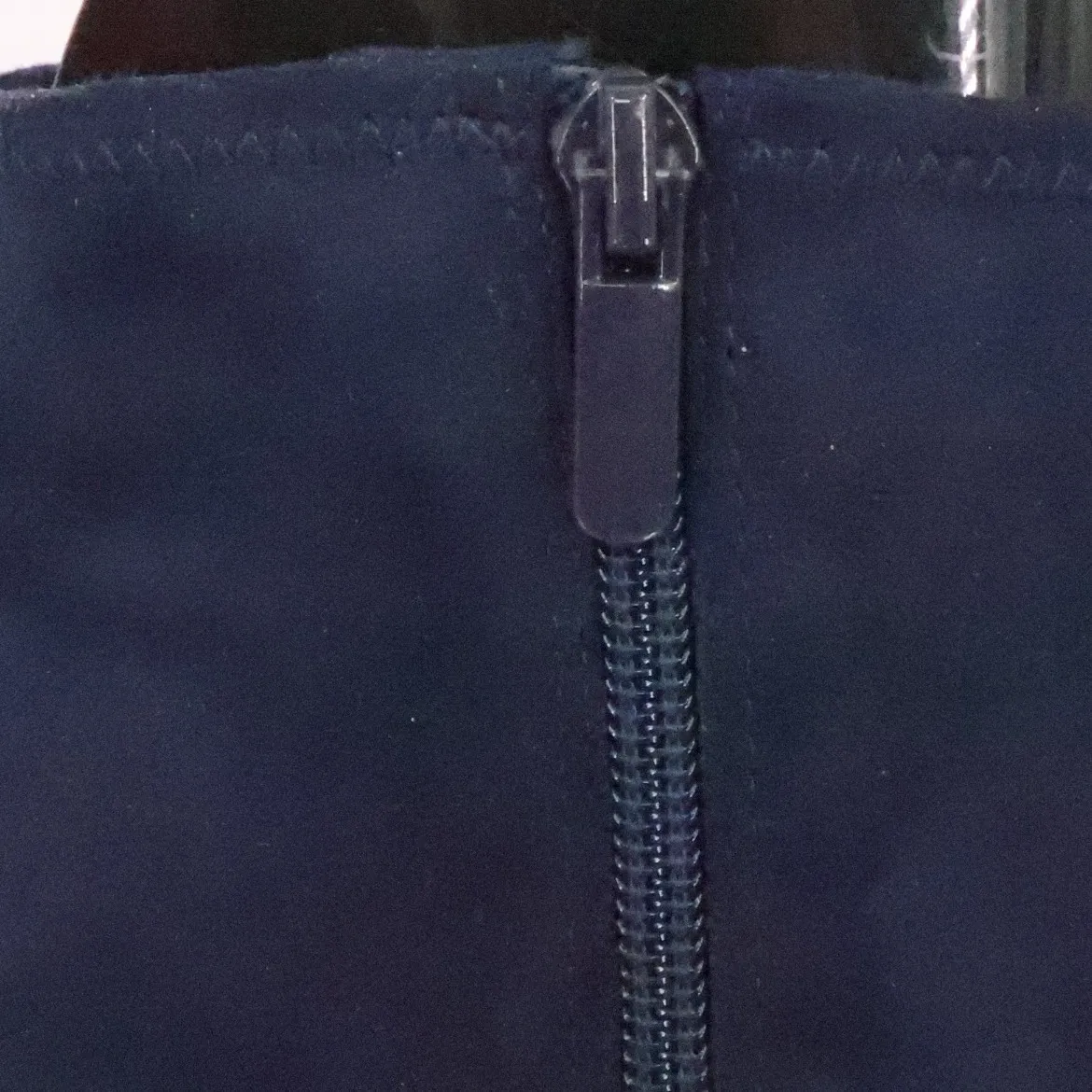 Impo Tristan Navy Blue Boots Vegan Suede Rhinestone Knee High Heels Glam Size 7M - Image 9