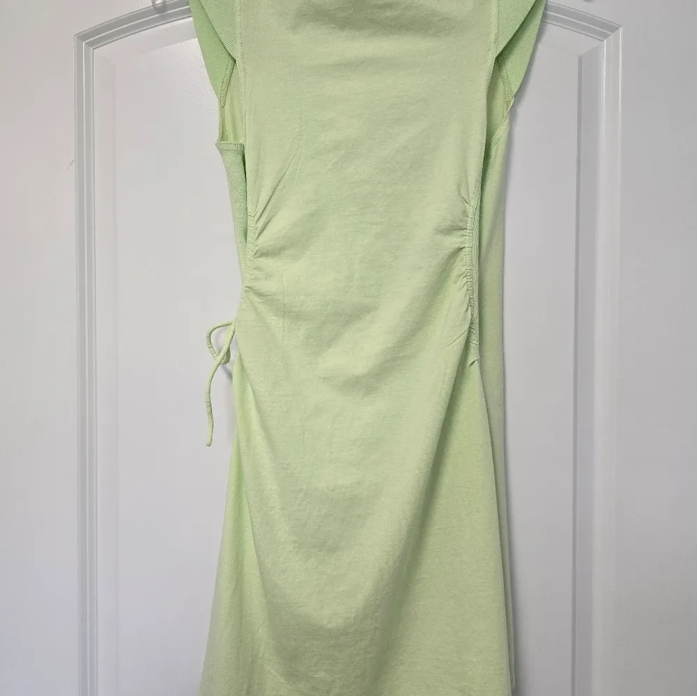 Daily Practice by Anthropologie Montauk V-Neck Dress Size XSmall Lime Green - Image 7