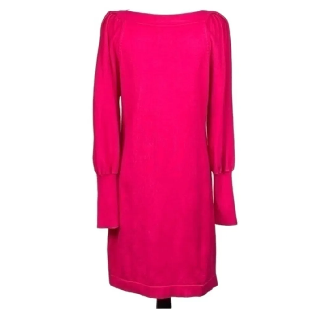 VINCE CAMUTO bright pink sweater dress with decorative pockets, size medium. EUC - Image 7