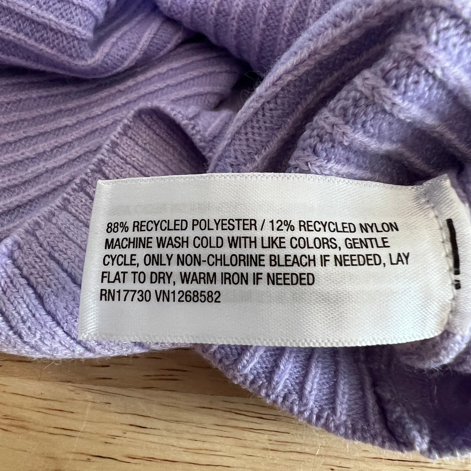 Wild Fable Women's Lavender Button-Front Ribbed Cardigan - Size Small - NWT - Image 3