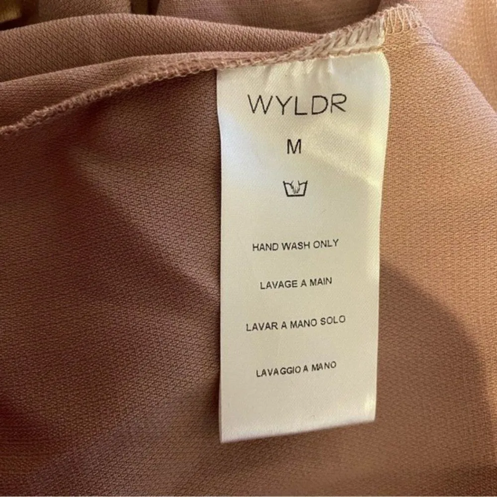 WYLDR Reunited Split Maxi Dress Mauve Medium - Image 6