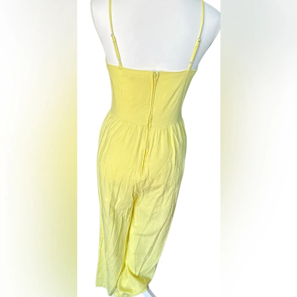 Copper Key Bright Yellow Jumpsuit - Image 2