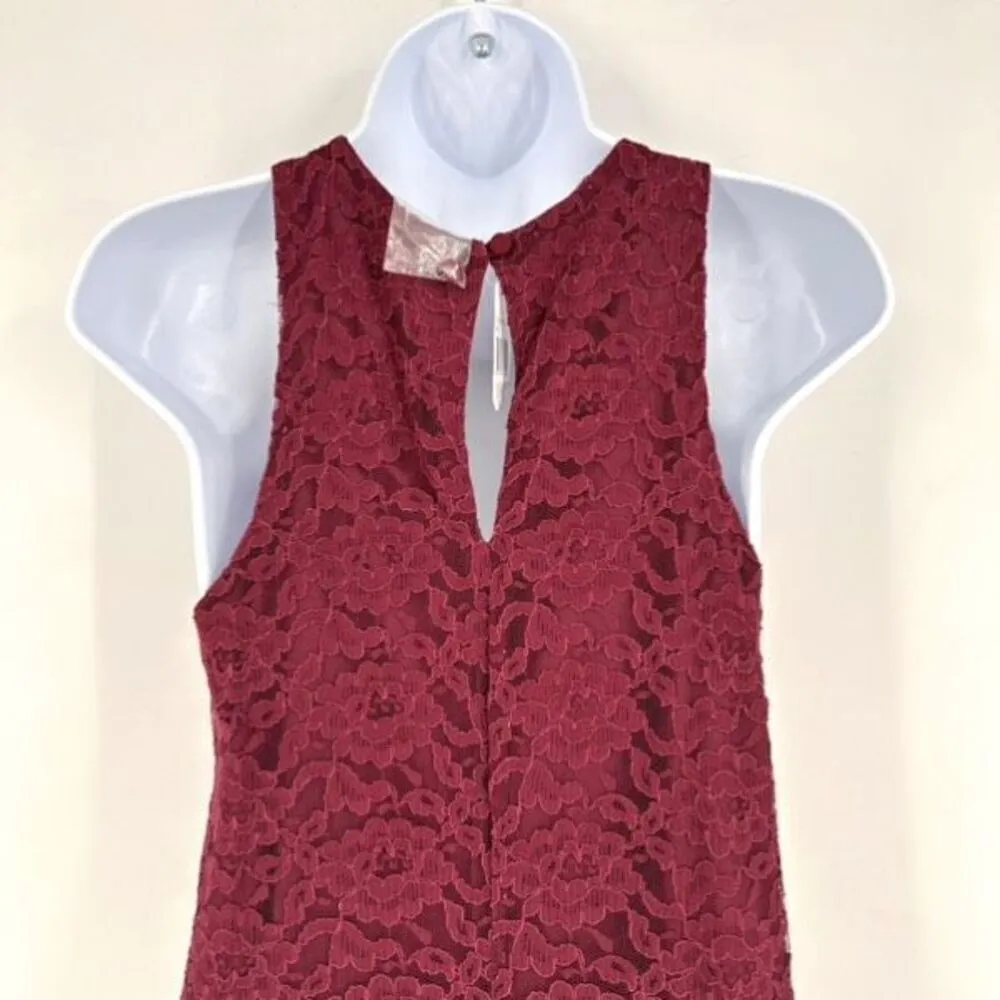 NwT Lush cocktail Lace & Fringe‎ Dress Small wedding party flapper costume - Image 14