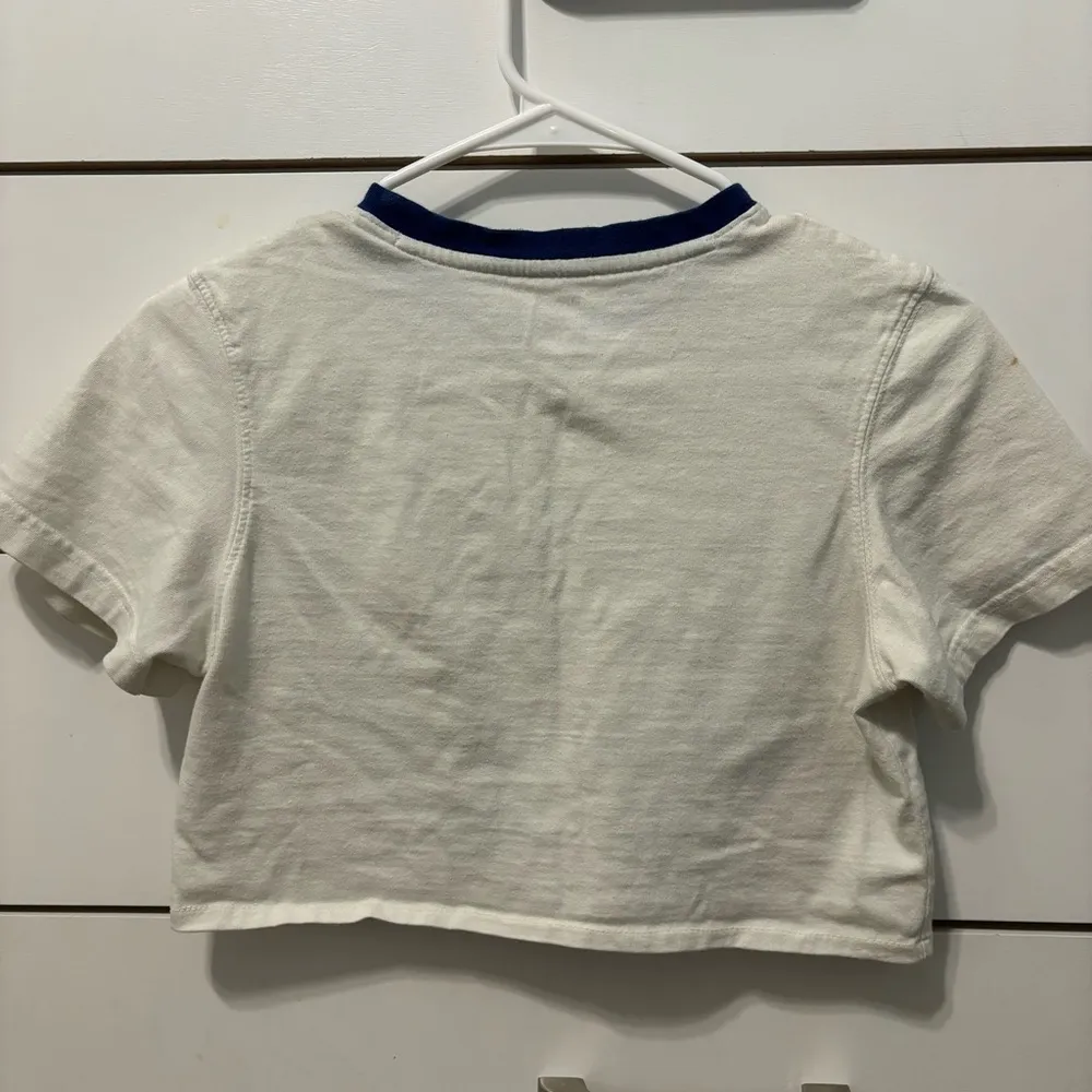 Y2K Aloha Cropped Baby Tee Size XS - Image 7