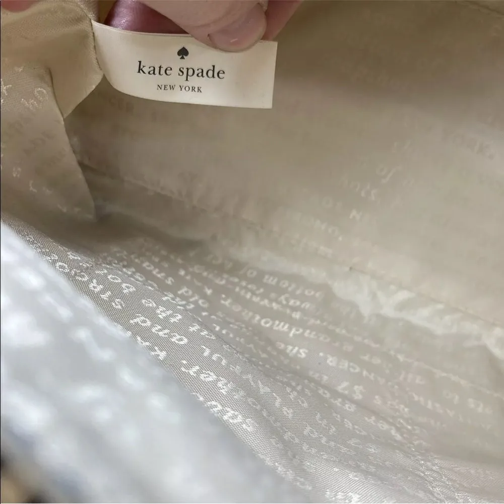 Kate Spade Charlotte Street Fabric Sloan Floral French Navy Shoulder Bag‎ - Image 8