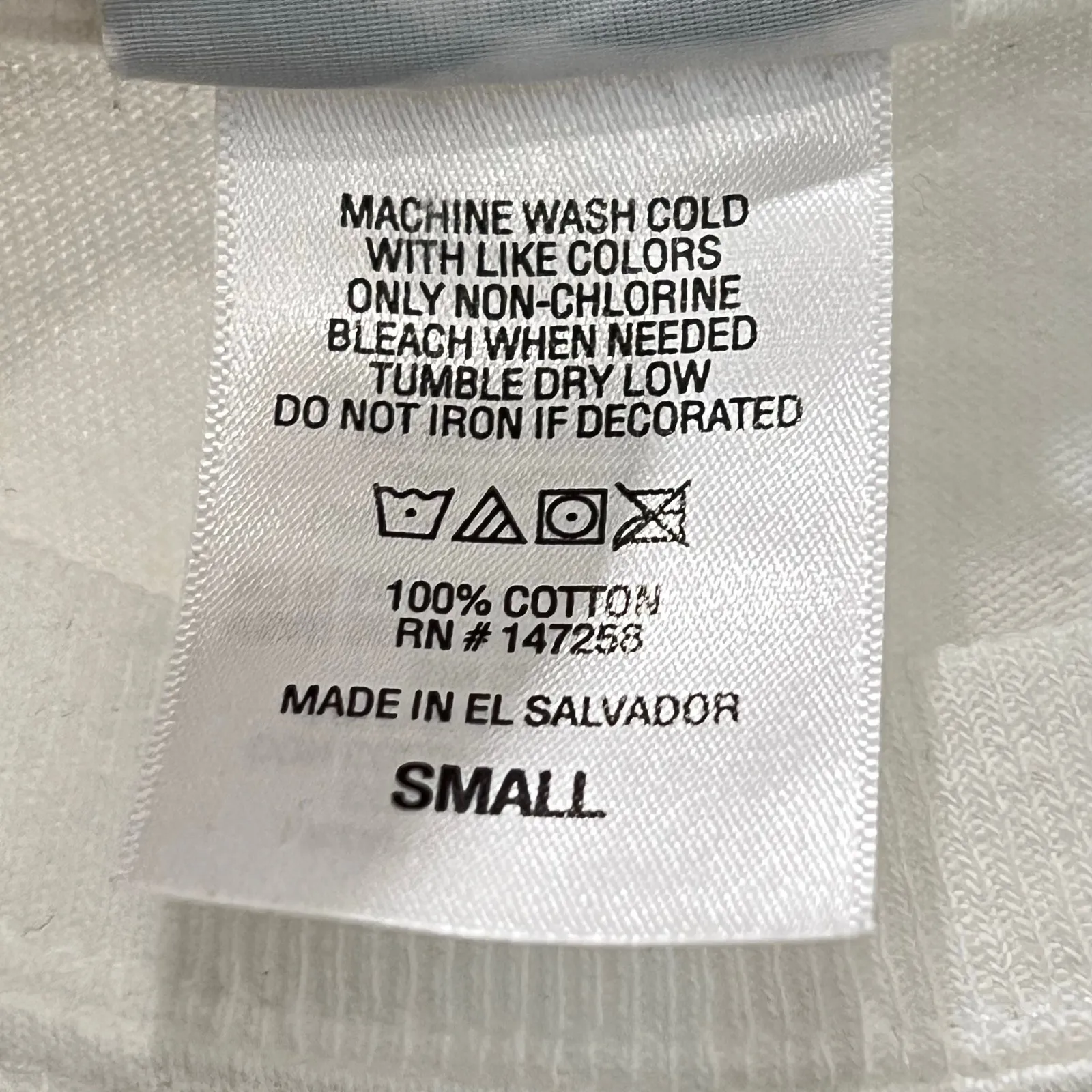 Simply Southern White Long Sleeve Graphic T Shirt Small Make Some Waves - Image 10