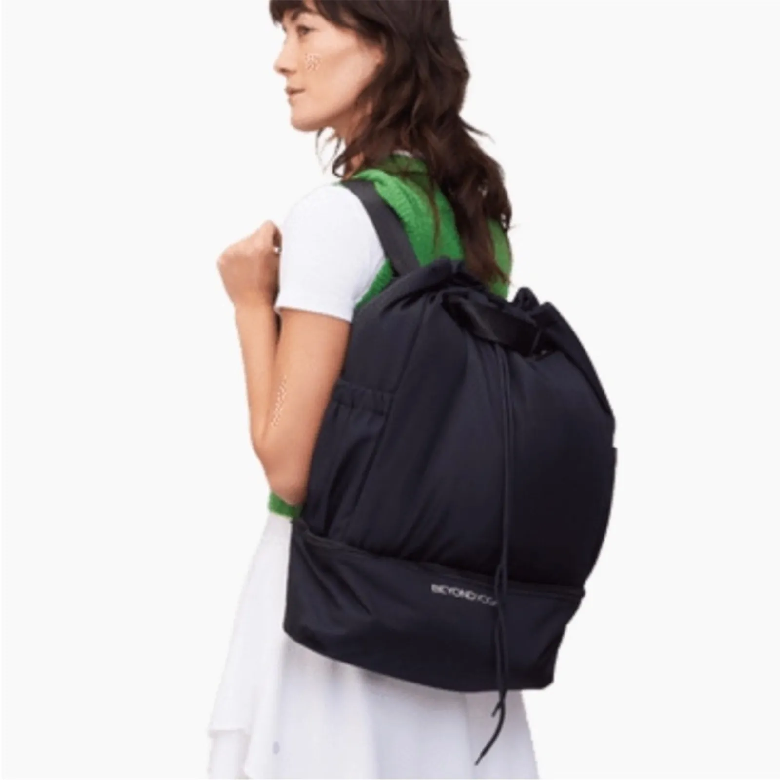 NWT Beyond Yoga Black Convertible Backpack Tote Bag - Image 2