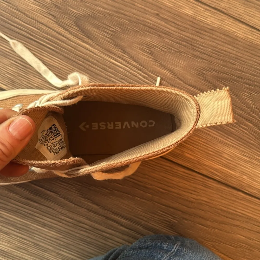 Chuck Taylor All Star Lugged Platform 2.0 High 'Autumn Embroidery - Sand Dune' - Image 6