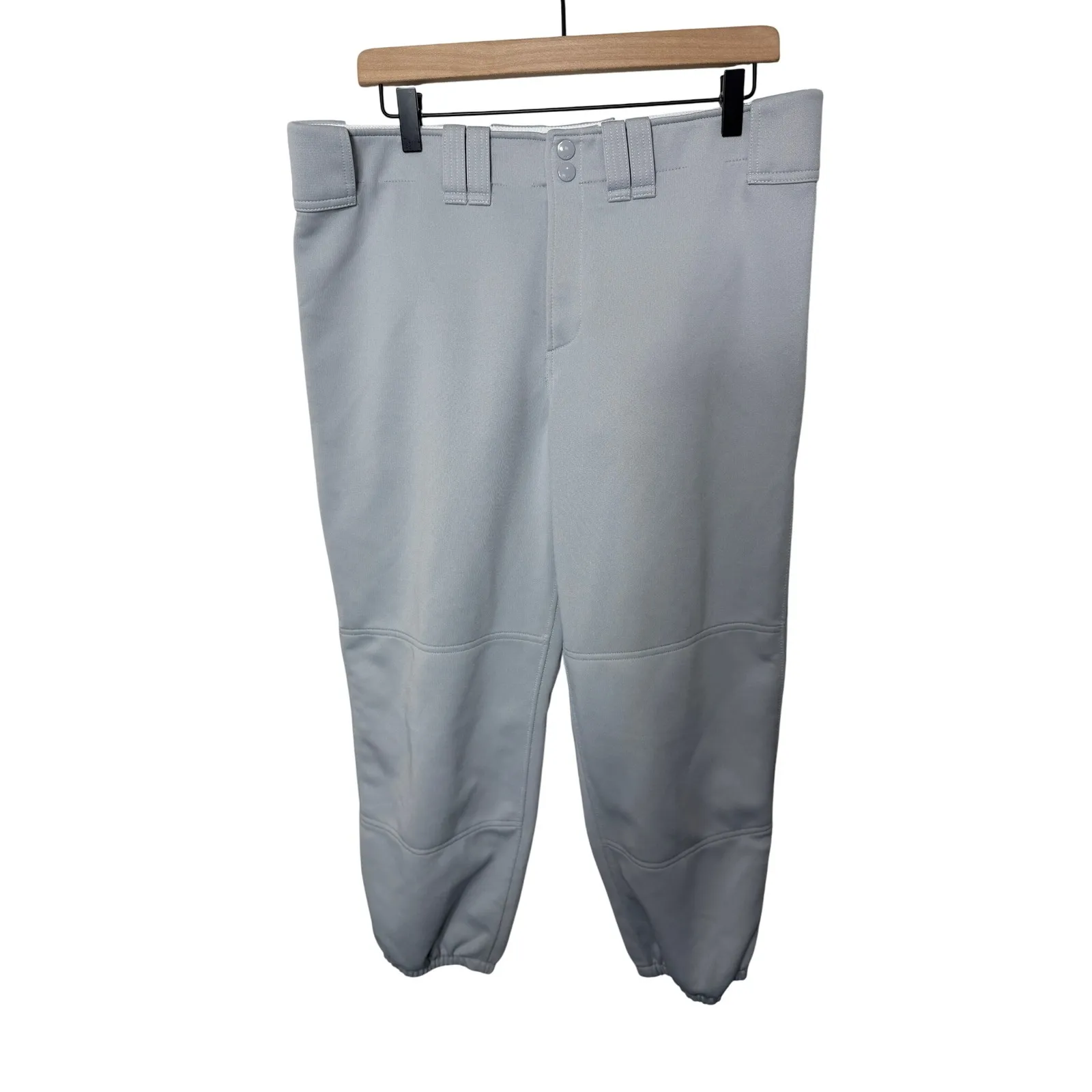 Mizuno Women's Performance Softball Pants Grey XL Athletic Sports Activewear - Image 2