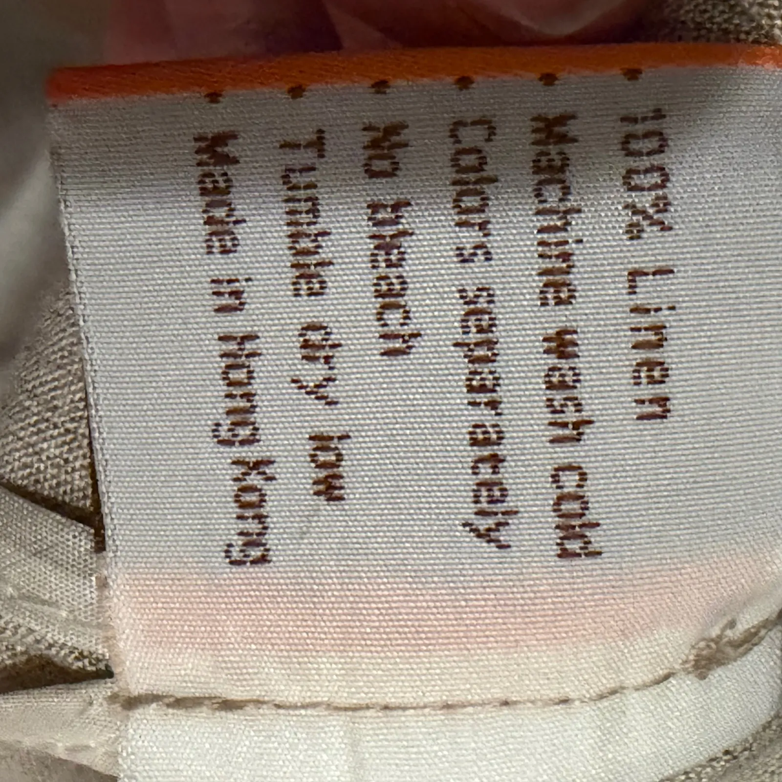 Fridaze Womens Beige Linen Mandarin Collar Button Up Tunic Top Tan Size M - Image 13