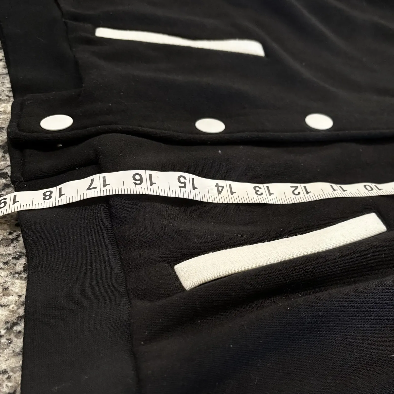 Hippie Rose Black White Yin and Yang Bomber Varsity Jacket Womens Juniors Small - Image 11