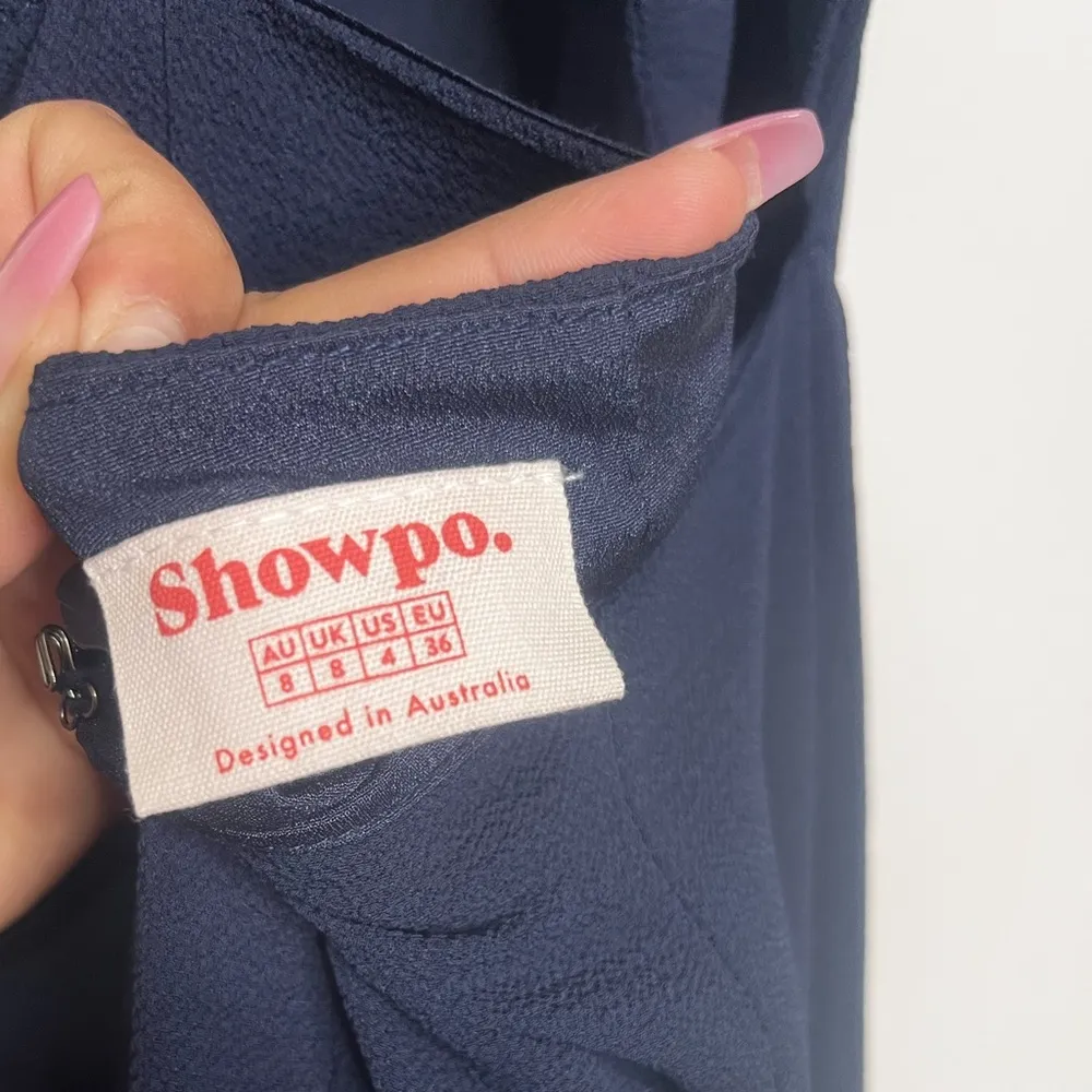 Showpo Navy Maxi Dress Size 4 - Image 8