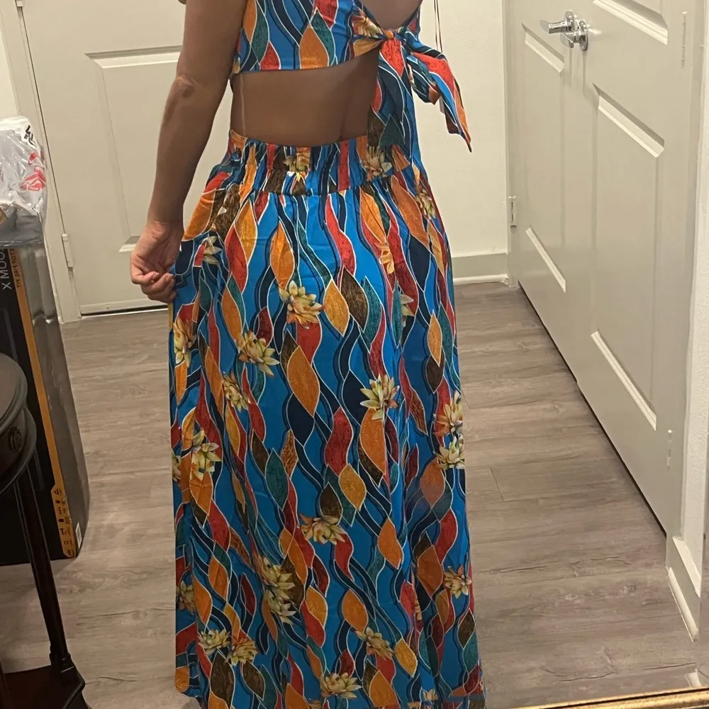 NWT Ripple & Wave Dress - Blue - Image 2