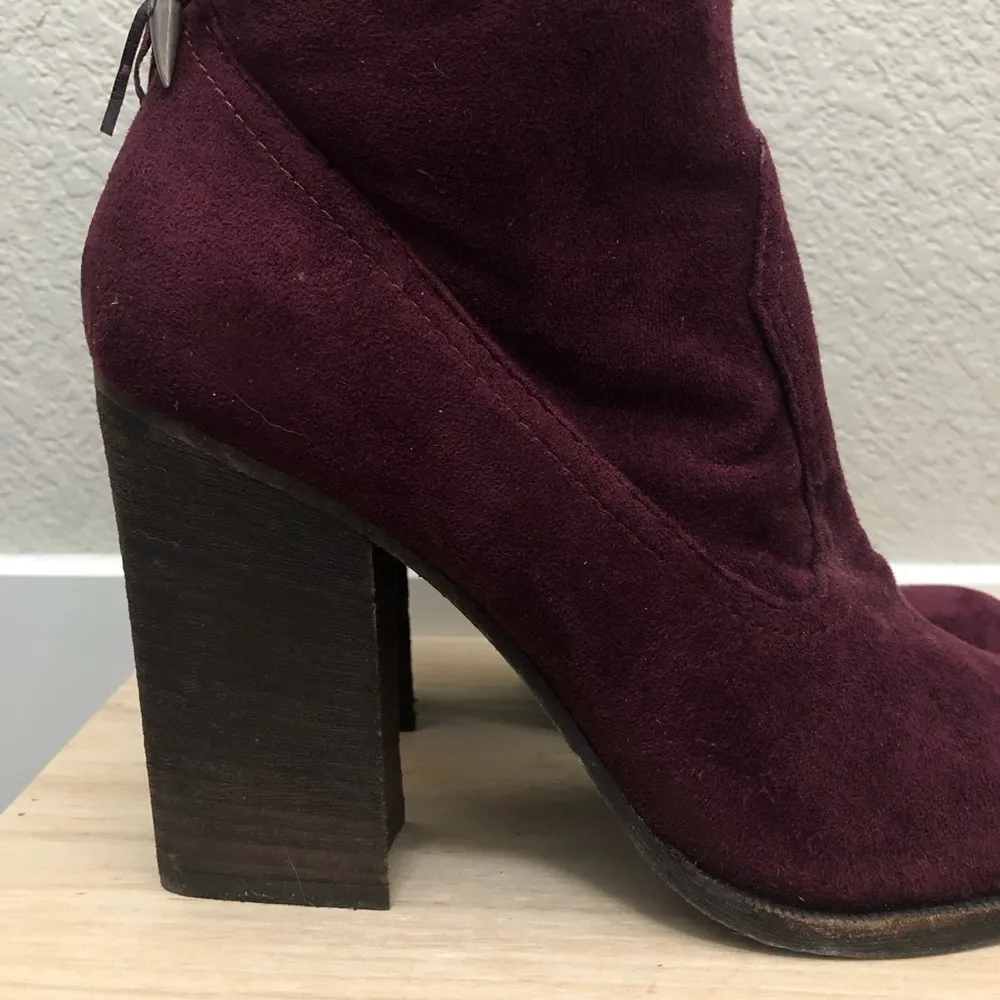 Dolce Vita Cammi Suede Sock Heeled Booties 10 - Image 5