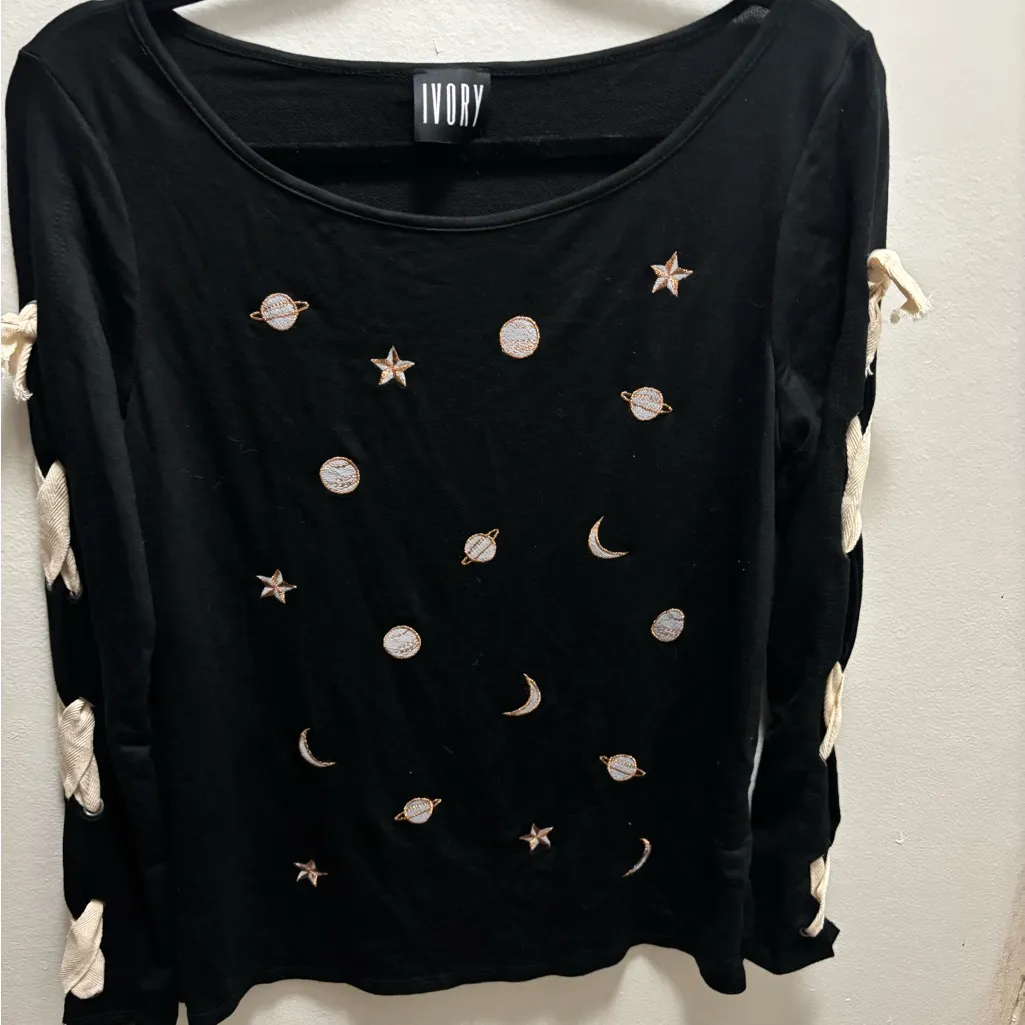 IVORY Black Celestial Women's blouses Size undefined - Image 6