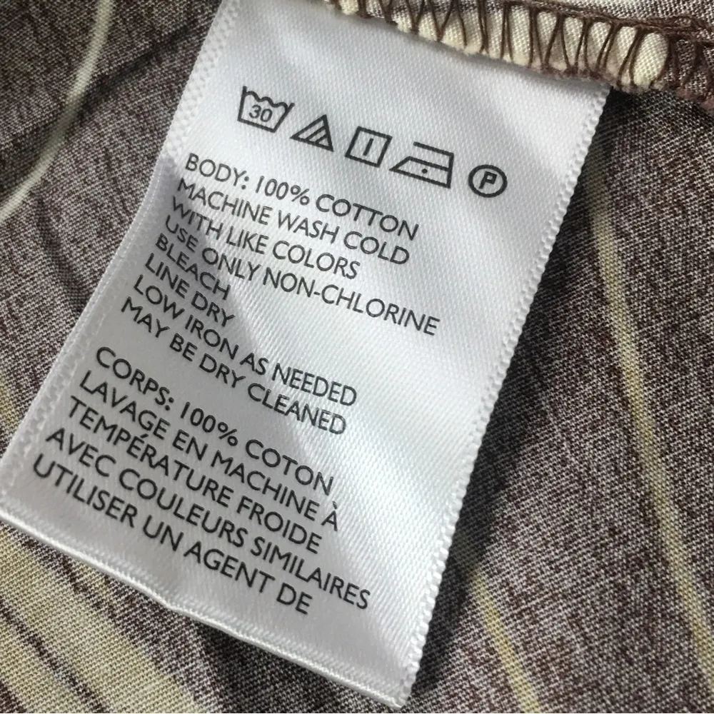 New Alice X UO Corp Pleat Top Brown Tropical Floral Size Medium - Image 6