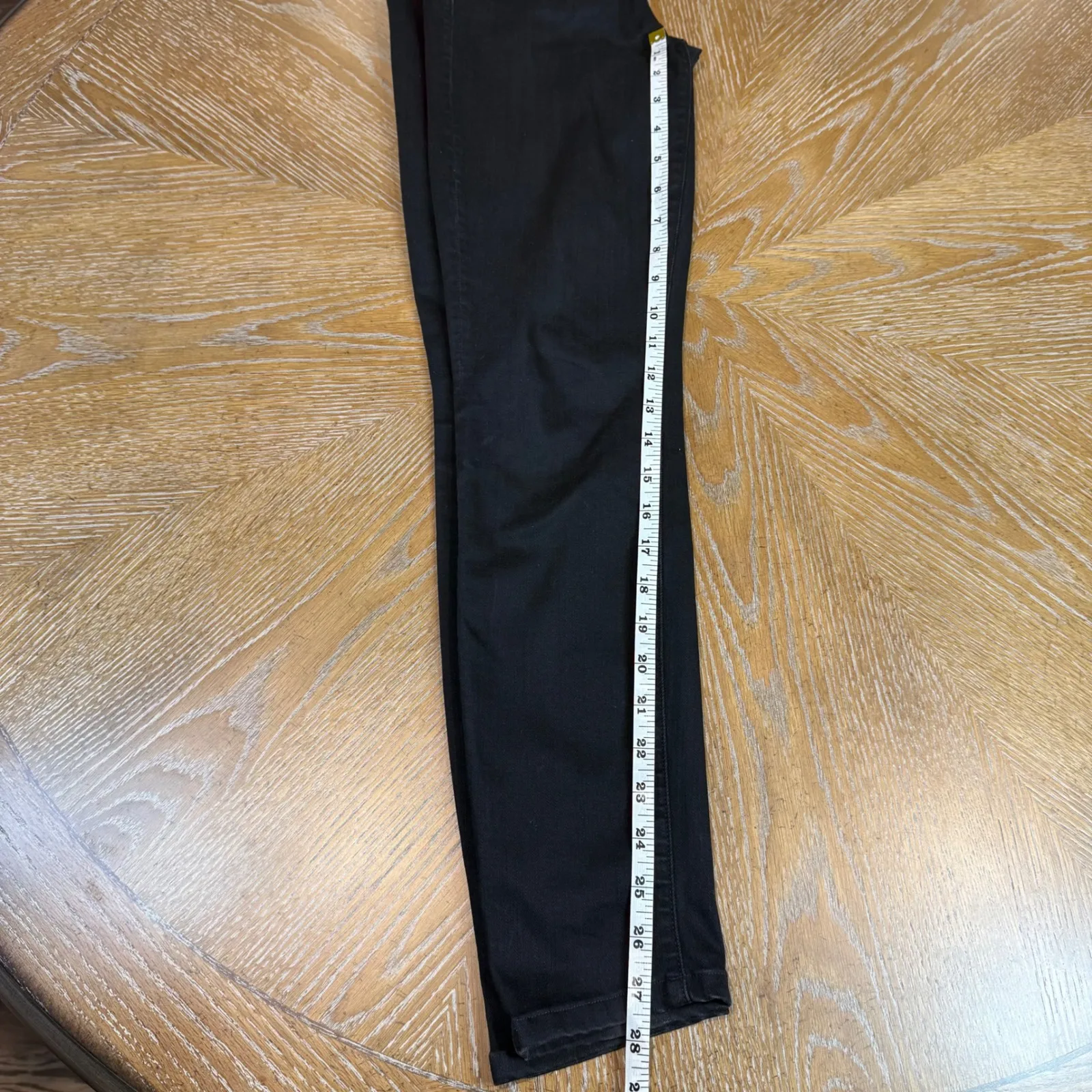 Mother‎ The Looker Skinny Jeans Pants Not Guilty Black Size 26 - Image 12