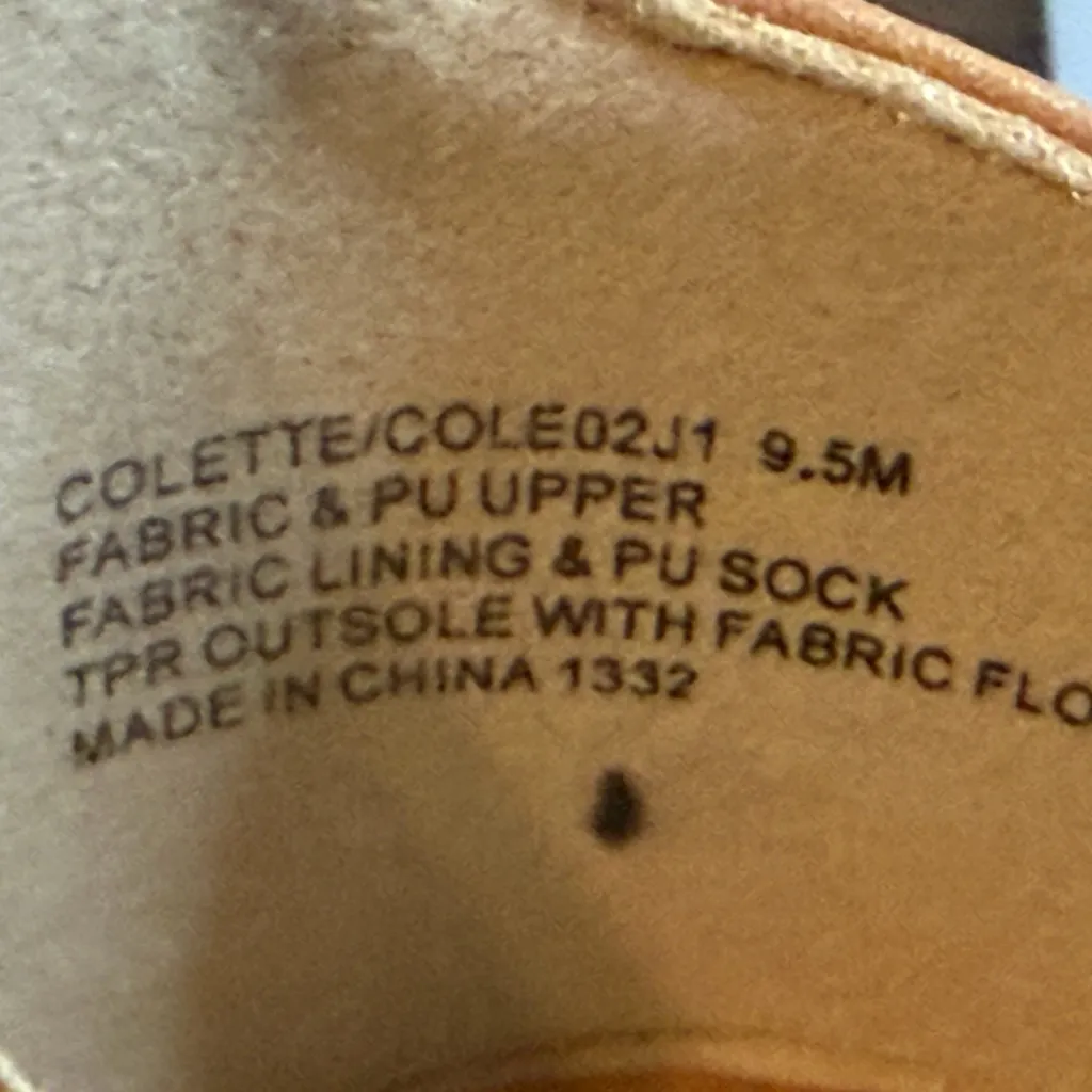 Steve Madden Girl Collette Wedge Denim Sandal Size 9.5 NWT - Image 7