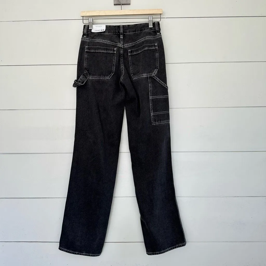 PacSun  Women’s 23 Black/Gray Carpenter Jeans NWT New - Image 3
